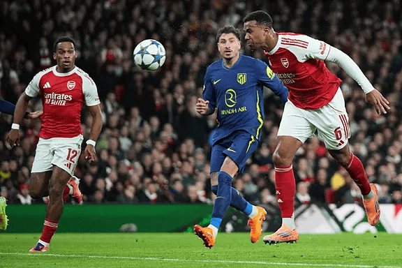 大智慧配资 吉梅内斯: 阿森纳第一个进球的定位球不是犯规, 细节很重要